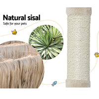 i.Pet Cat Tree 90cm Scratching Post Tower Scratcher Wood Condo House Bed Trees Pet Care Kings Warehouse 