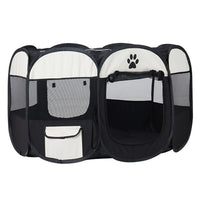 i.Pet Dog Playpen Pet Playpen Enclosure Crate 8 Panel Play Pen Tent Bag Fence Puppy 3XL Passionate for Pets Kings Warehouse 