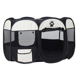 i.Pet Dog Playpen Pet Playpen Enclosure Crate 8 Panel Play Pen Tent Bag Fence Puppy 3XL Passionate for Pets Kings Warehouse 