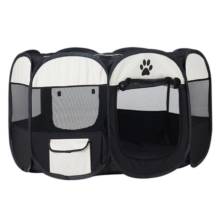 i.Pet Dog Playpen Pet Playpen Enclosure Crate 8 Panel Play Pen Tent Bag Fence Puppy 3XL Passionate for Pets Kings Warehouse 