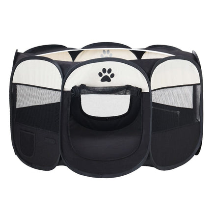 i.Pet Dog Playpen Pet Playpen Enclosure Crate 8 Panel Play Pen Tent Bag Fence Puppy 3XL Passionate for Pets Kings Warehouse 