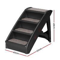 i.Pet Dog Ramp For Bed Sofa Car Pet Steps Stairs Ladder Indoor Foldable Portable BestSellers Kings Warehouse 