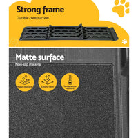 i.Pet Dog Ramp Pet Stairs Steps Car Travel SUV Ladder Foldable Portable Adjustable Pet Care Kings Warehouse 