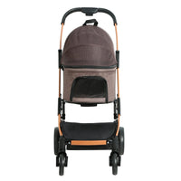 i.Pet Pet Stroller Dog Pram Large Cat Carrier Travel Foldable 4 Wheels Pushchair Double Pet Care Kings Warehouse 