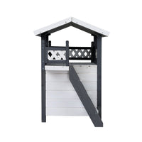 i.Pet Rabbit Hutch Cat House Shelter Outdoor Wooden Small Dog Pet Houses Kennel coops & hutches Kings Warehouse 