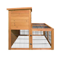 i.Pet Rabbit Hutch Wooden Pet Chicken Coop 100cm Tall End of Year Clearance Sale Kings Warehouse 