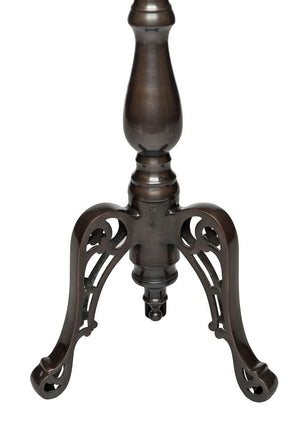 Iron Round Glass Coffee Table with Detachable Candle Holder Home & Garden Kings Warehouse 