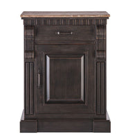 Iron Sideboard Buffet Cabinet with Drawer Storage and Wood Top Furniture Kings Warehouse 