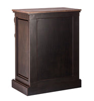 Iron Sideboard Buffet Cabinet with Drawer Storage and Wood Top Furniture Kings Warehouse 