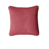 J Elliot Home Gabriel 100% Cotton Cushion Cover 43 x 43 cm Cranberry Home & Garden Kings Warehouse 