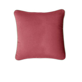 J Elliot Home Gabriel 100% Cotton Cushion Cover 43 x 43 cm Cranberry Home & Garden Kings Warehouse 