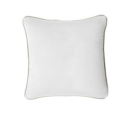 J Elliot Home Gabriel 100% Cotton Cushion Cover 43 x 43 cm White Home & Garden Kings Warehouse 
