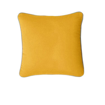 J Elliot Home Gabriel 100% Cotton Cushion Cover 43 x 43 cm Yellow Home & Garden Kings Warehouse 