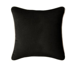 J Elliot Home Gabriel 100% Cotton Cushion Cover 60 x 60 cm Black Home & Garden Kings Warehouse 