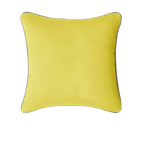 J Elliot Home Gabriel 100% Cotton Cushion Cover 60 x 60 cm Yellow Home & Garden Kings Warehouse 