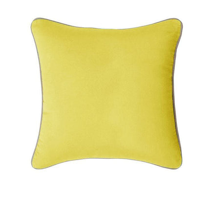 J Elliot Home Gabriel 100% Cotton Cushion Cover 60 x 60 cm Yellow Home & Garden Kings Warehouse 