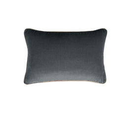 J Elliot Home Gabriel 100% Cotton Oblong Cushion Cover 33 x 48 cm Charcoal Home & Garden Kings Warehouse 