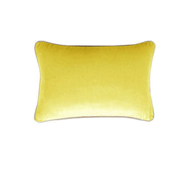 J Elliot Home Gabriel 100% Cotton Oblong Cushion Cover 33 x 48 cm Yellow Home & Garden Kings Warehouse 