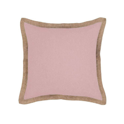 J Elliot Home Hampton Linen Cushion Cover 50 x 50 cm Dusty Pink Home & Garden Kings Warehouse 