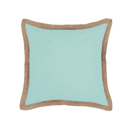 J Elliot Home Hampton Linen Cushion Cover 50 x 50 cm Glacier Blue Home & Garden Kings Warehouse 