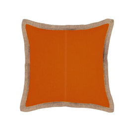 J Elliot Home Hampton Linen Cushion Cover 50 x 50 cm Pumpkin Home & Garden Kings Warehouse 