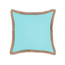J Elliot Home Hampton Linen Filled Cushion 50 x 50 cm Angel Blue Home & Garden Kings Warehouse 