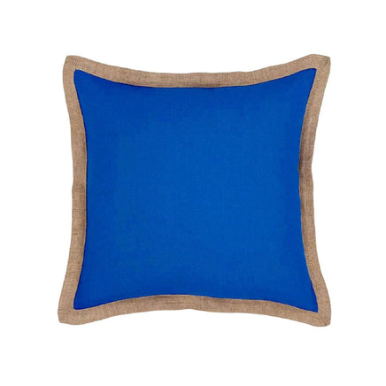 J Elliot Home Hampton Linen Filled Cushion 50 x 50 cm Blue Home & Garden Kings Warehouse 