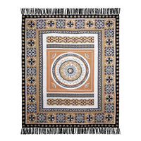 J Elliot Home Kasbah Luxury Fringe Throw 130 x 160cm Black Home & Garden Kings Warehouse 