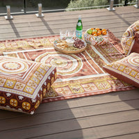 J Elliot Home Kasbah Luxury Fringe Throw 130 x 160cm Pink Home & Garden Kings Warehouse 