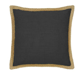 J Elliot Home Mornington Linen Cushion Cover 50 x 50 cm Charcoal Home & Garden Kings Warehouse 