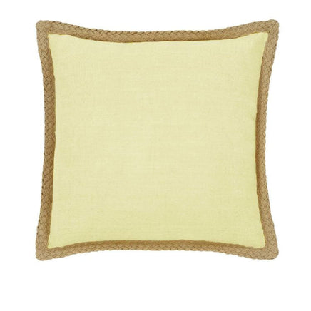 J Elliot Home Mornington Linen Cushion Cover 50 x 50 cm French Vanilla Home & Garden Kings Warehouse 