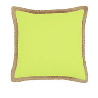 J Elliot Home Mornington Linen Cushion Cover 50 x 50 cm Limeade Home & Garden Kings Warehouse 