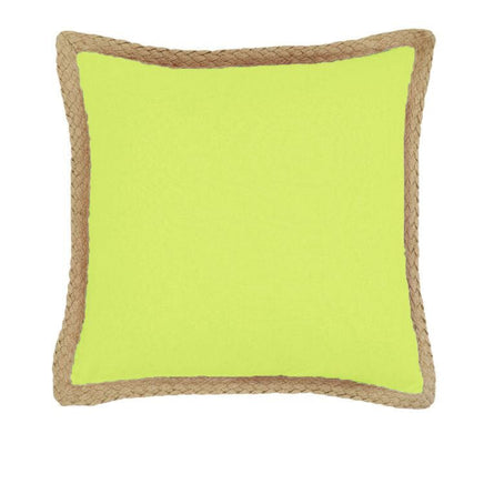 J Elliot Home Mornington Linen Cushion Cover 50 x 50 cm Limeade Home & Garden Kings Warehouse 