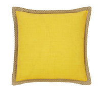 J Elliot Home Mornington Linen Cushion Cover 50 x 50 cm Yellow Home & Garden Kings Warehouse 