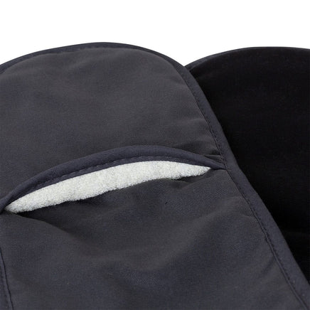 J Elliot Home Selby Cotton Double Oven Mitt Glove 17 x 82 cm Charcoal & Black Home & Garden Kings Warehouse 