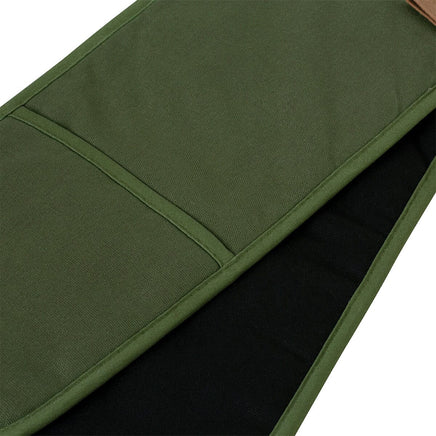 J Elliot Home Selby Cotton Double Oven Mitt Glove 17 x 82 cm Olive & Black Home & Garden Kings Warehouse 