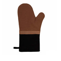 J Elliot Home Selby Cotton Oven Mitt 34 x 15 cm Ginger & Black Home & Garden Kings Warehouse 