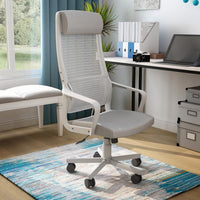 JAIR High Back Office Task Chair In Grey Furniture Kings Warehouse 