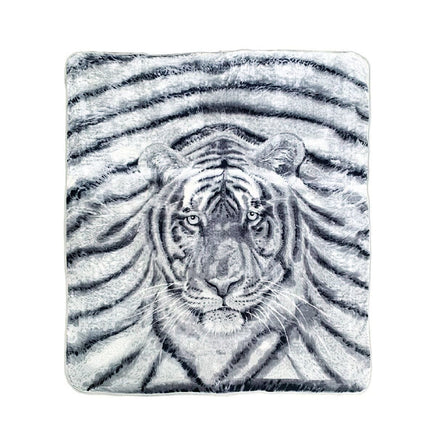 J.Elliot Home 350gsm Tiger Photo Mink Blanket Home & Garden Kings Warehouse 