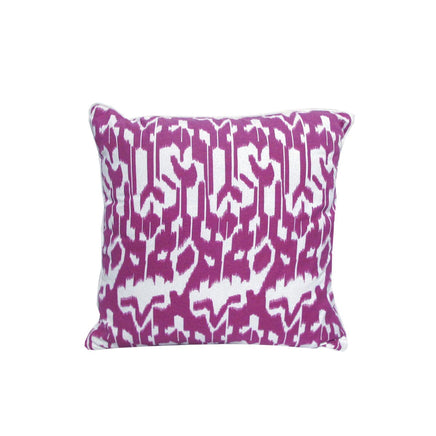 J.Elliot Home Acalan Ikat Purple Filled Cushion Home & Garden Kings Warehouse 