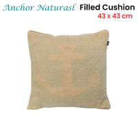 J.Elliot Home Anchor Natural Filled Cushion 43 x 43 cm Home & Garden Kings Warehouse 