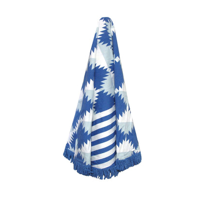 J.Elliot Home Arctic Round Cotton Turkish Towel Blue Home & Garden Kings Warehouse 
