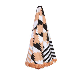 J.Elliot Home Arctic Round Cotton Turkish Towel Peach Home & Garden Kings Warehouse 