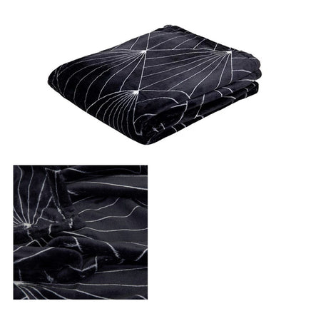 J.Elliot Home Celeste Flannel Throw Rug Black Home & Garden Kings Warehouse 