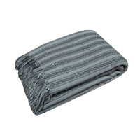 J.Elliot Home Derrick Grey Throw Rug Home & Garden Kings Warehouse 