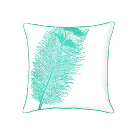 J.Elliot Home Feather Mint Filled Cushion 60 x 60 cm Home & Garden Kings Warehouse 