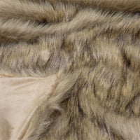 J.Elliot Home Grizzly Brown Faux Fur Throw Home & Garden Kings Warehouse 