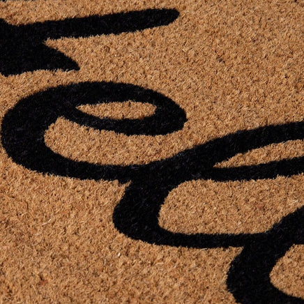 J.Elliot Home Hello PVC Backed Coir Printed Door Mat Home & Garden Kings Warehouse 
