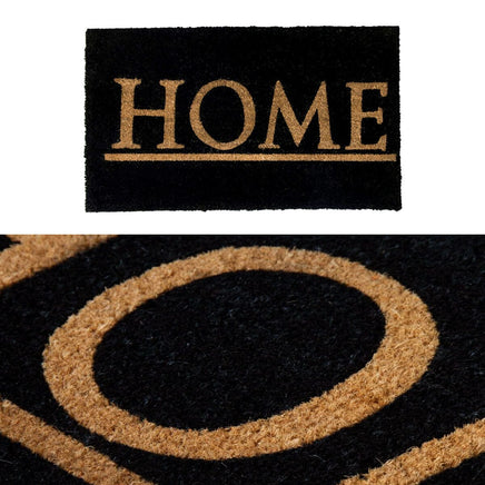 J.Elliot Home Home PVC Backed Coir Printed Door Mat Home & Garden Kings Warehouse 