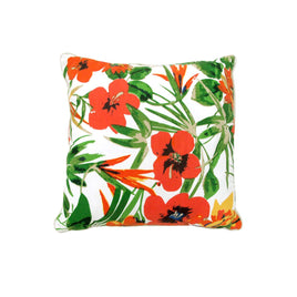 J.Elliot Home Kalani Floral Filled Cushion 43 x 43 cm Green Home & Garden Kings Warehouse 